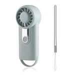 H07 Mini ventilatore portatile ad alta velocità con display digitale