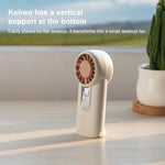 H07 Mini ventilatore portatile ad alta velocità con display digitale