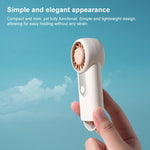 H07 Mini ventilatore portatile ad alta velocità con display digitale