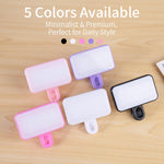 Mini luce di riempimento portatile con clip 150mAh
