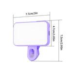 Mini luce di riempimento portatile con clip 150mAh