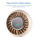 Ventilatore portatile H11 con display digitale