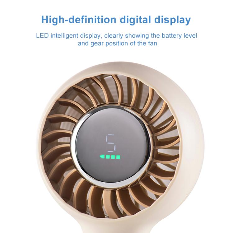 Ventilatore portatile H11 con display digitale
