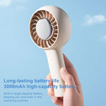 Ventilatore portatile H11 con display digitale