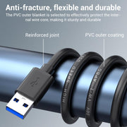 Cavo dati bidirezionale USB 3.0 maschio-maschio WG135 per box per hard disk esterni., 0.3m, 0.5m, 1m, 1.5m, 2m, 3m, 5m