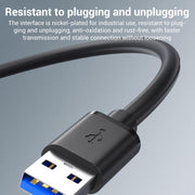 Cavo dati bidirezionale USB 3.0 maschio-maschio WG135 per box per hard disk esterni., 0.3m, 0.5m, 1m, 1.5m, 2m, 3m, 5m