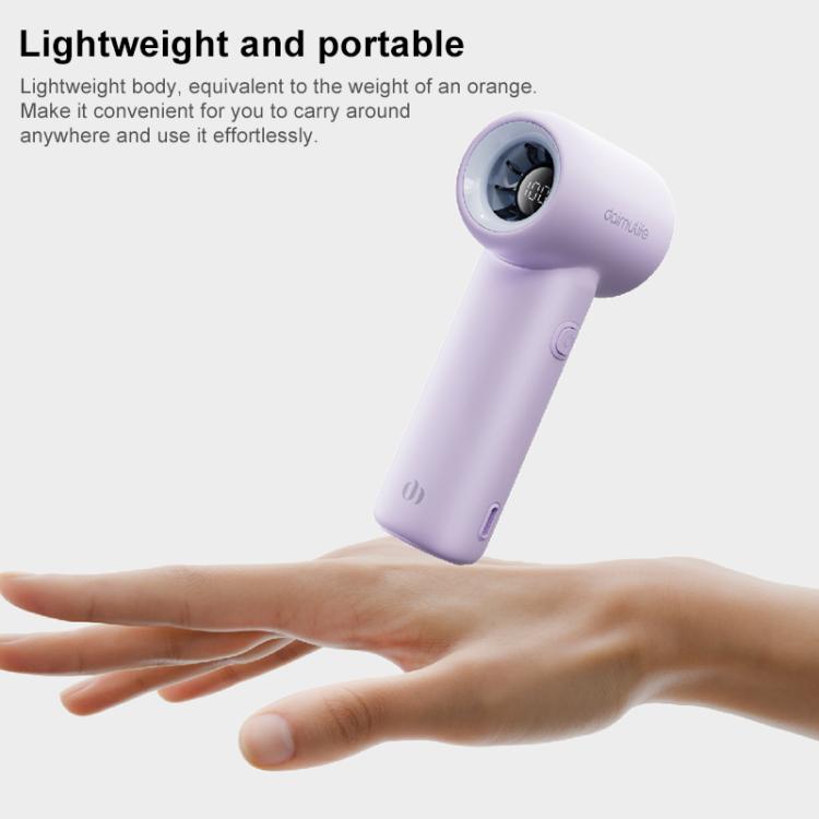L03 Mini ventilatore portatile silenzioso ad alta velocità con display digitale