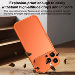 Custodia per telefono SULADA Transforms Into 17 Pro semitrasparente opaca antiurto, For iPhone 16 Pro, For iPhone 16 Pro Max