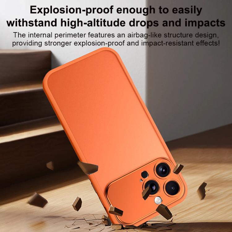 Custodia per telefono SULADA Transforms Into 17 Pro semitrasparente opaca antiurto, For iPhone 16 Pro, For iPhone 16 Pro Max