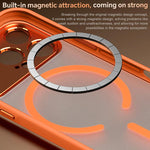 Custodia magnetica semitrasparente opaca SULADA Transforms Into 17 Pro per smartphone., For iPhone 16 Pro Max, For iPhone 16 Pro