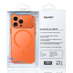 Custodia magnetica semitrasparente opaca SULADA Transforms Into 17 Pro per smartphone., For iPhone 16 Pro Max, For iPhone 16 Pro