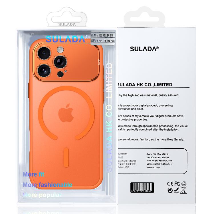 Custodia magnetica semitrasparente opaca SULADA Transforms Into 17 Pro per smartphone., For iPhone 18 Pro, For iPhone 18 Pro Max, For iPhone 17 Pro Max, For iPhone 17 Pro