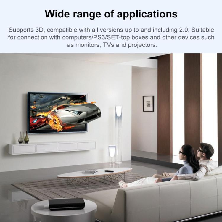 Cavo di connessione HDMI 1.4 1080P per TV, computer e monitor HD., 1.5m, 3m, 5m, 10m, 15m, 20m, 25m