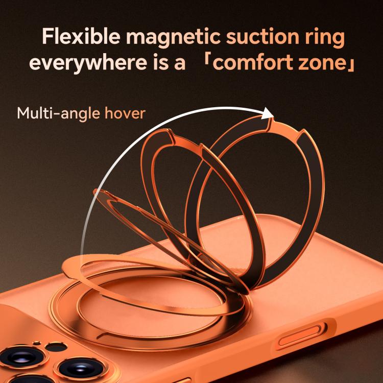 Custodia per telefono SULADA Transforms In 17 Pro semitrasparente opaca con supporto magnetico girevole., For iPhone 18 Pro, For iPhone 18 Pro Max, For iPhone 17 Pro Max, For iPhone 17 Pro