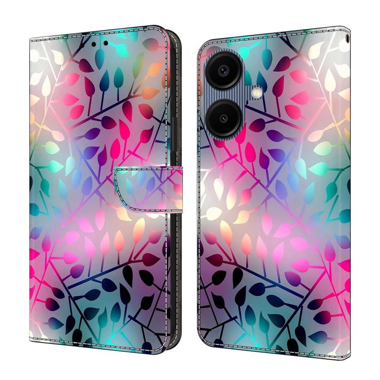 Custodia per telefono in ecopelle con effetto cristallo., For Samsung Galaxy A06 5G / 4G