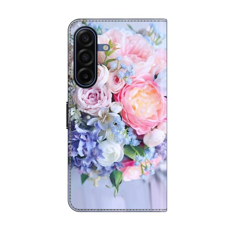 Custodia per telefono in ecopelle con effetto cristallo., For Samsung Galaxy A17 5G / 4G