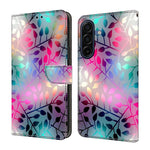 Custodia per telefono in ecopelle con effetto cristallo., For Samsung Galaxy A17 5G / 4G