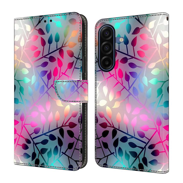 Custodia per telefono in ecopelle con effetto cristallo., For Samsung Galaxy A17 5G / 4G