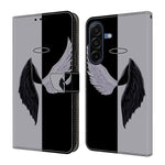 Custodia per telefono in ecopelle con effetto cristallo., For Samsung Galaxy A17 5G / 4G
