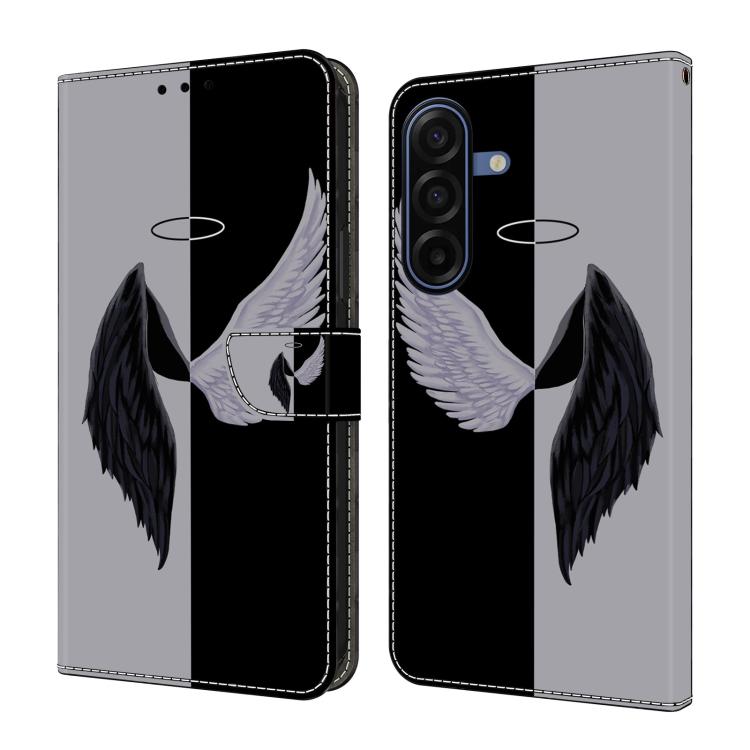 Custodia per telefono in ecopelle con effetto cristallo., For Samsung Galaxy A17 5G / 4G