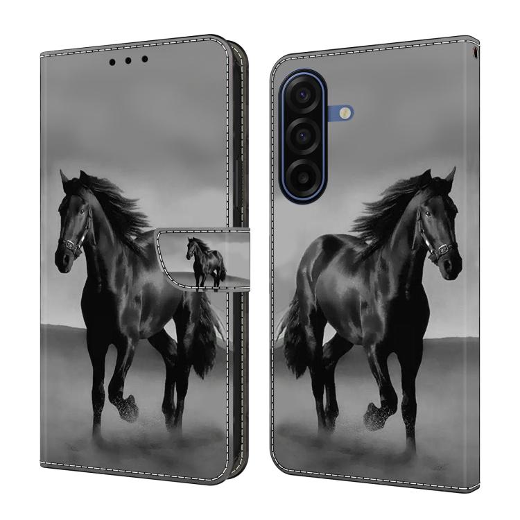 Custodia per telefono in ecopelle con effetto cristallo., For Samsung Galaxy A17 5G / 4G