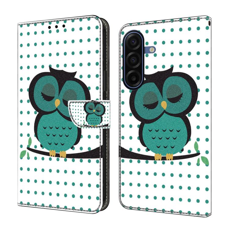 Custodia per telefono in ecopelle con effetto cristallo., For Samsung Galaxy A17 5G / 4G