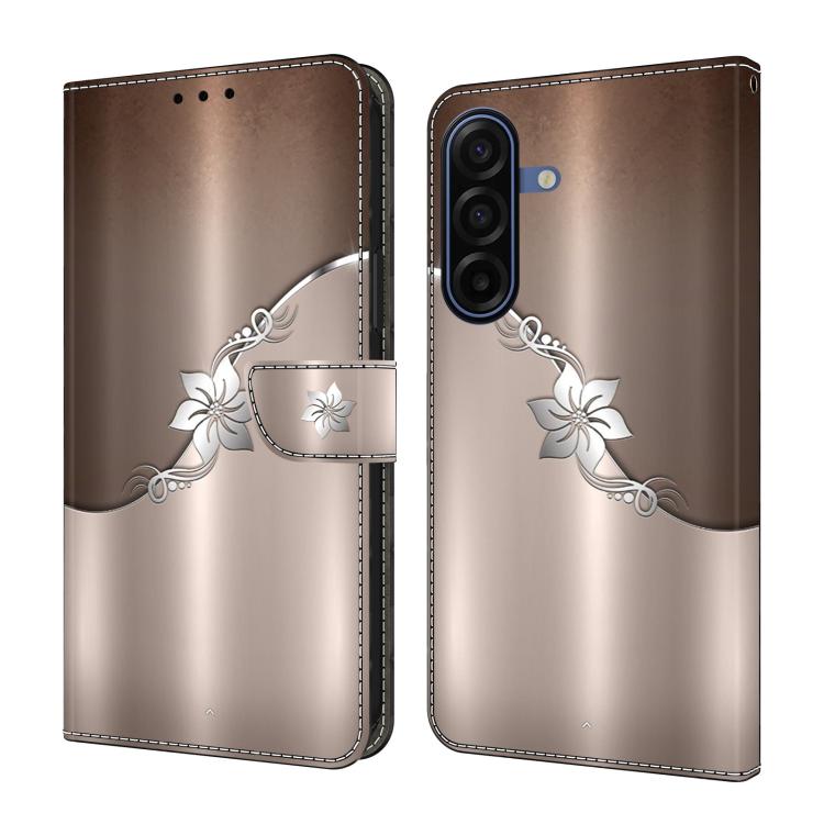 Custodia per telefono in ecopelle con effetto cristallo., For Samsung Galaxy A17 5G / 4G