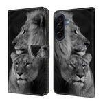 Custodia per telefono in ecopelle con effetto cristallo., For Samsung Galaxy A17 5G / 4G
