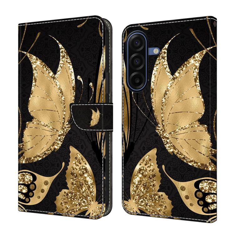 Custodia per telefono in ecopelle con effetto cristallo., For Samsung Galaxy A17 5G / 4G