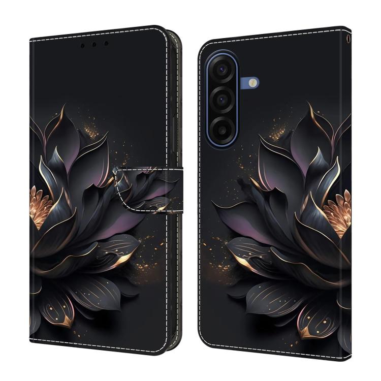 Custodia per telefono in ecopelle con effetto cristallo., For Samsung Galaxy A17 5G / 4G