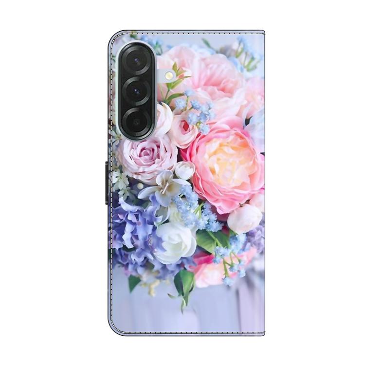 Custodia per telefono in ecopelle con effetto cristallo., For Samsung Galaxy A26 5G/A36 5G/A56 5G