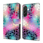 Custodia per telefono in ecopelle con effetto cristallo., For Samsung Galaxy A26 5G/A36 5G/A56 5G