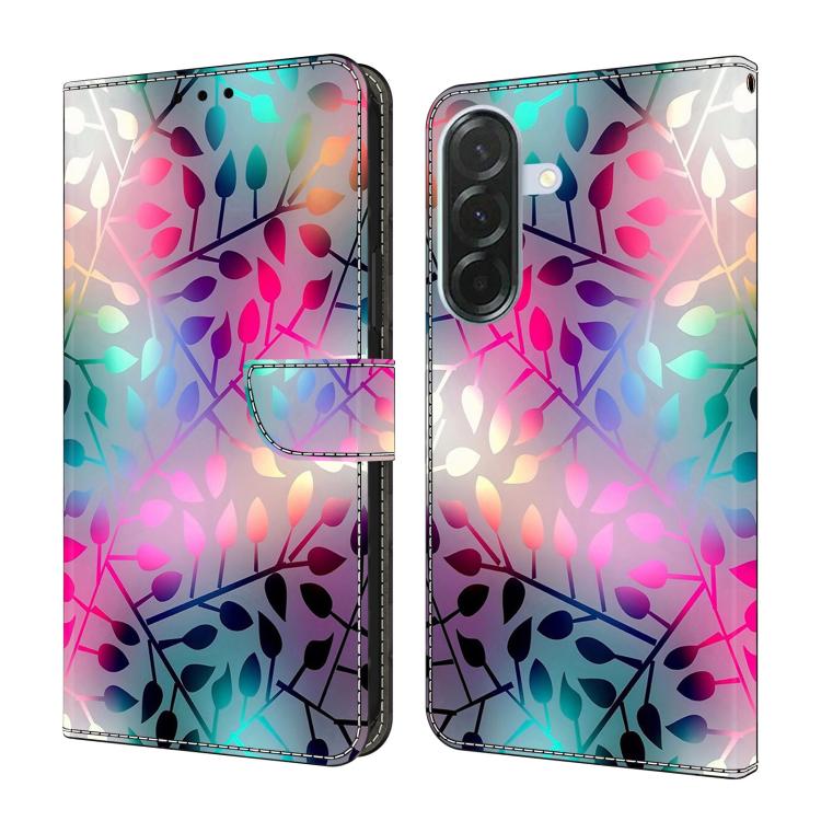 Custodia per telefono in ecopelle con effetto cristallo., For Samsung Galaxy A26 5G/A36 5G/A56 5G