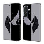 Custodia per telefono in ecopelle con effetto cristallo., For Samsung Galaxy A26 5G/A36 5G/A56 5G