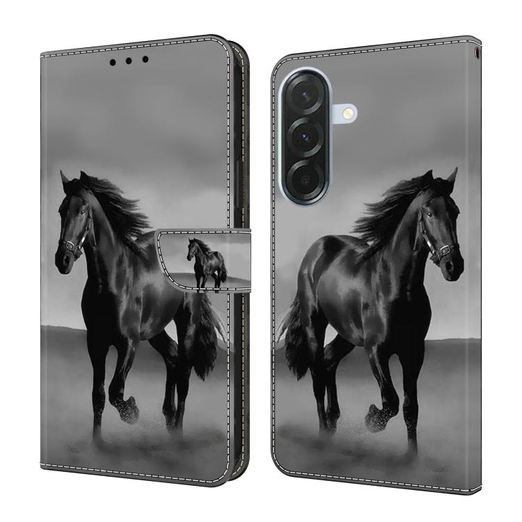 Custodia per telefono in ecopelle con effetto cristallo., For Samsung Galaxy A26 5G/A36 5G/A56 5G
