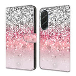 Custodia per telefono in ecopelle con effetto cristallo., For Samsung Galaxy A26 5G/A36 5G/A56 5G