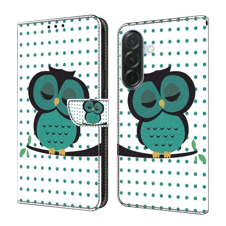 Custodia per telefono in ecopelle con effetto cristallo., For Samsung Galaxy A26 5G/A36 5G/A56 5G