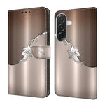 Custodia per telefono in ecopelle con effetto cristallo., For Samsung Galaxy A26 5G/A36 5G/A56 5G
