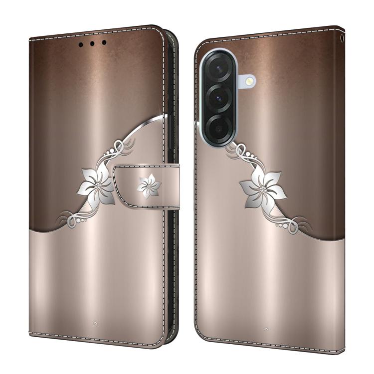 Custodia per telefono in ecopelle con effetto cristallo., For Samsung Galaxy A26 5G/A36 5G/A56 5G