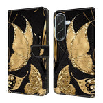 Custodia per telefono in ecopelle con effetto cristallo., For Samsung Galaxy A26 5G/A36 5G/A56 5G