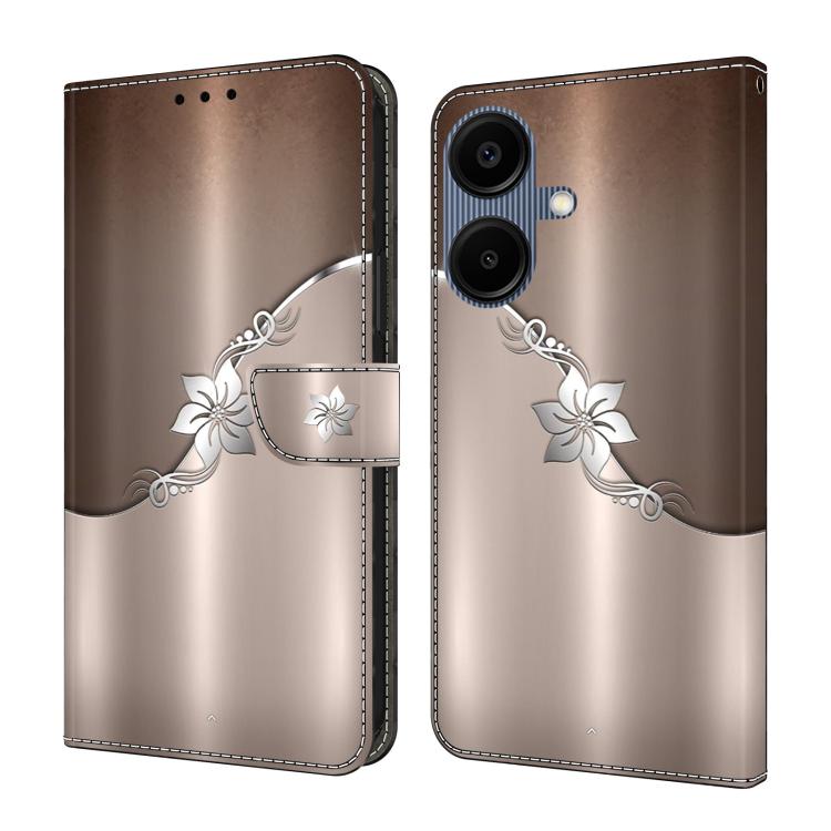 Custodia per telefono in ecopelle con effetto cristallo., For Samsung Galaxy A07 5G / 4G