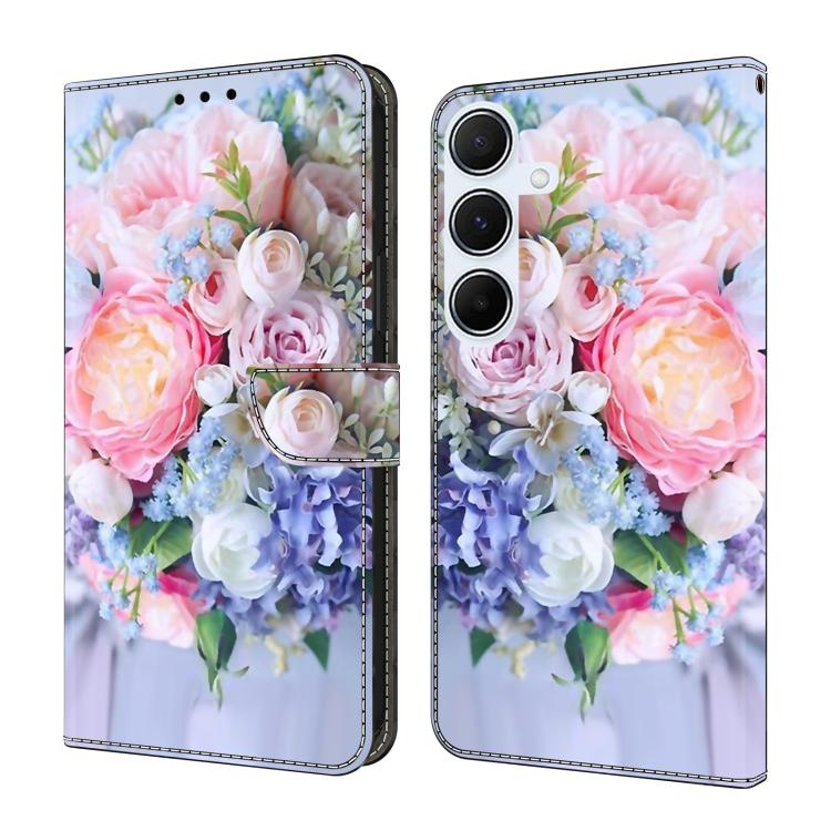 Custodia per telefono in ecopelle con effetto cristallo., For Samsung Galaxy A14 5G / 4G