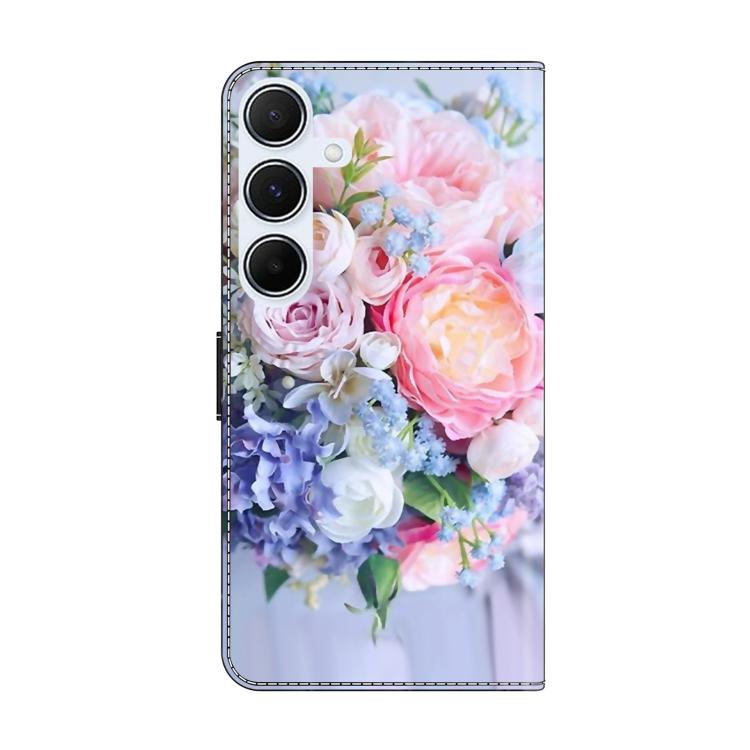 Custodia per telefono in ecopelle con effetto cristallo., For Samsung Galaxy A15 5G / 4G