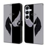 Custodia per telefono in ecopelle con effetto cristallo., For Samsung Galaxy A15 5G / 4G