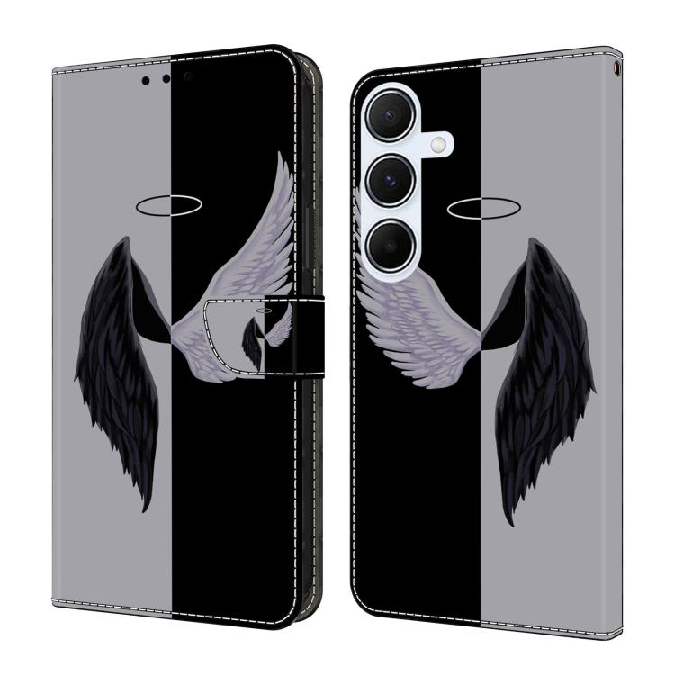 Custodia per telefono in ecopelle con effetto cristallo., For Samsung Galaxy A15 5G / 4G
