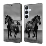 Custodia per telefono in ecopelle con effetto cristallo., For Samsung Galaxy A15 5G / 4G