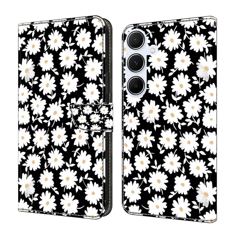Custodia per telefono in ecopelle con effetto cristallo., For Samsung Galaxy A15 5G / 4G