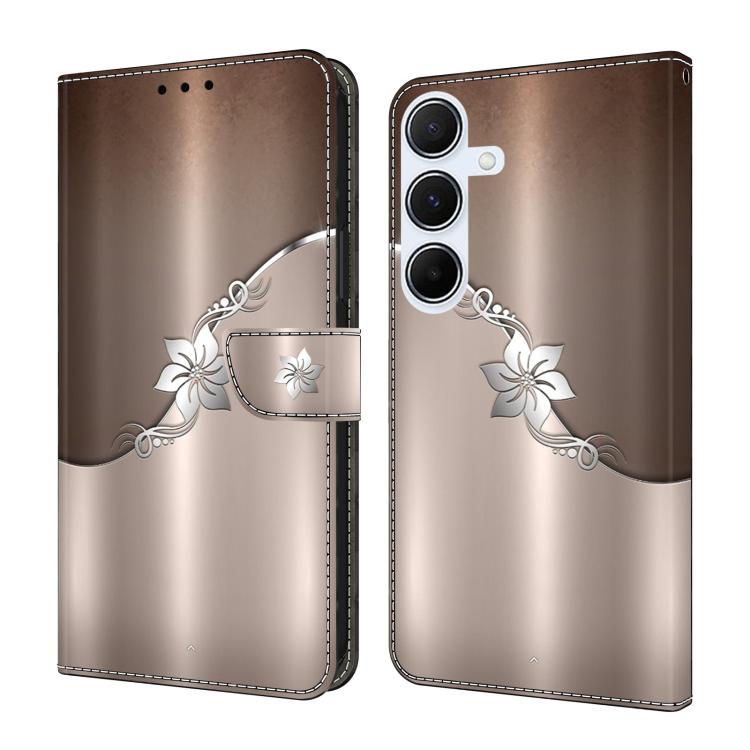 Custodia per telefono in ecopelle con effetto cristallo., For Samsung Galaxy A15 5G / 4G