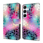 Custodia per telefono in ecopelle con effetto cristallo., For Samsung Galaxy A16 5G / 4G