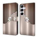 Custodia per telefono in ecopelle con effetto cristallo., For Samsung Galaxy A25 5G / 4G